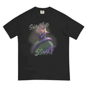 SnakT w/ QR Code - Unisex heavyweight t-shirt