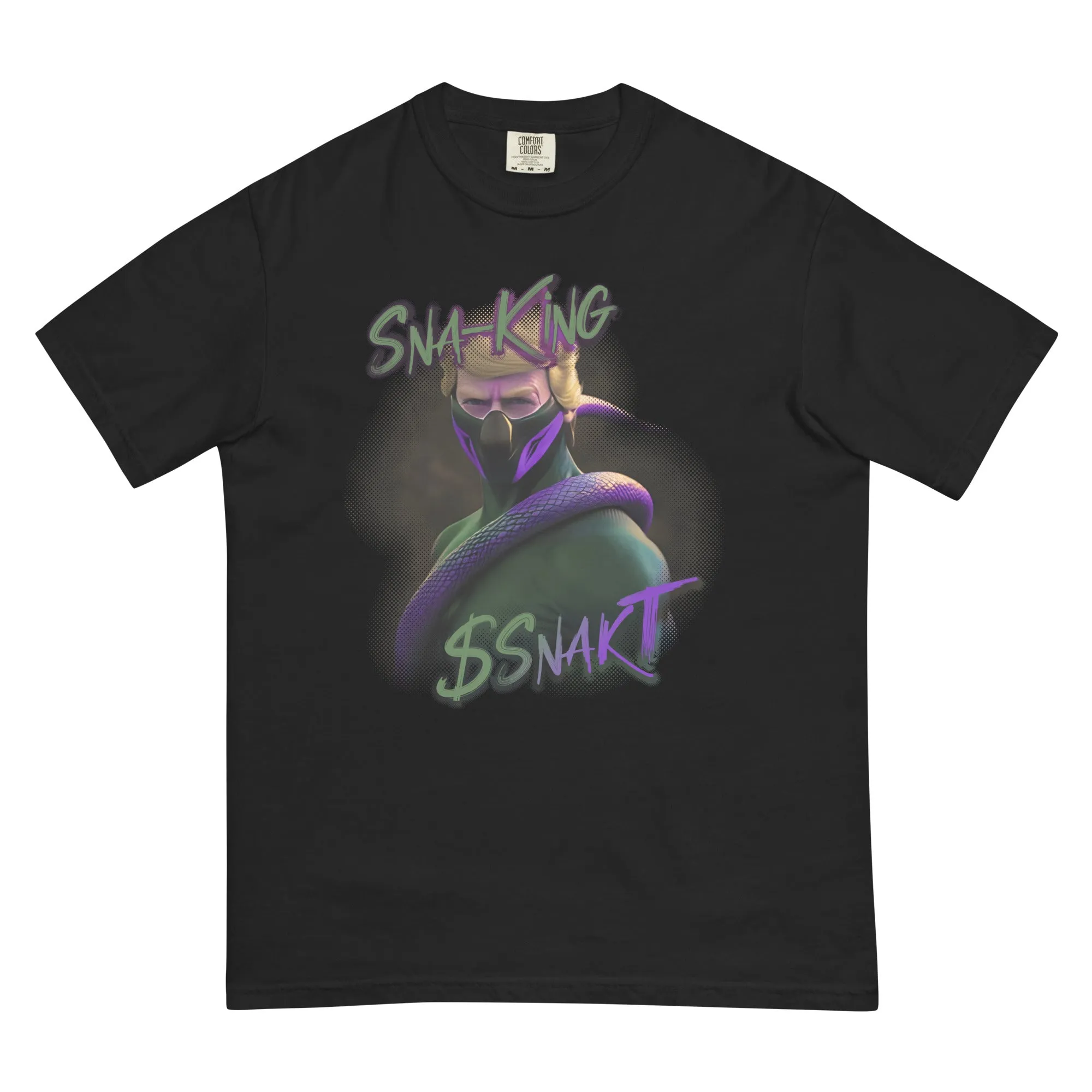 SnakT w/ QR Code - Unisex heavyweight t-shirt