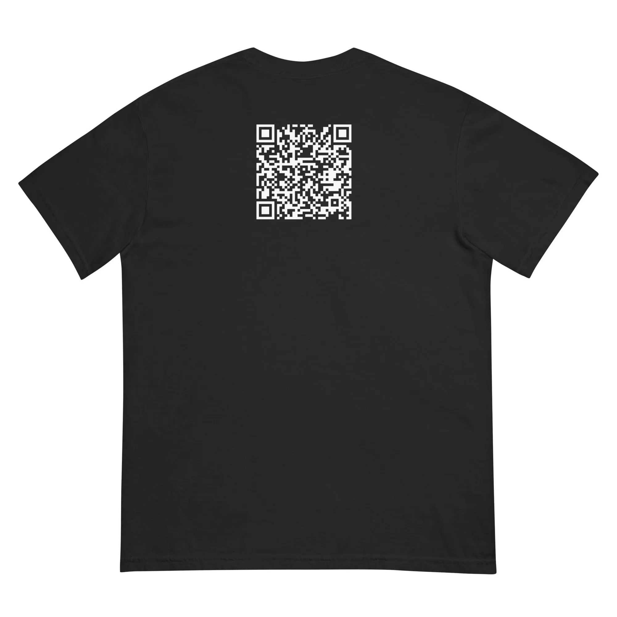 SnakT w/ QR Code - Unisex heavyweight t-shirt