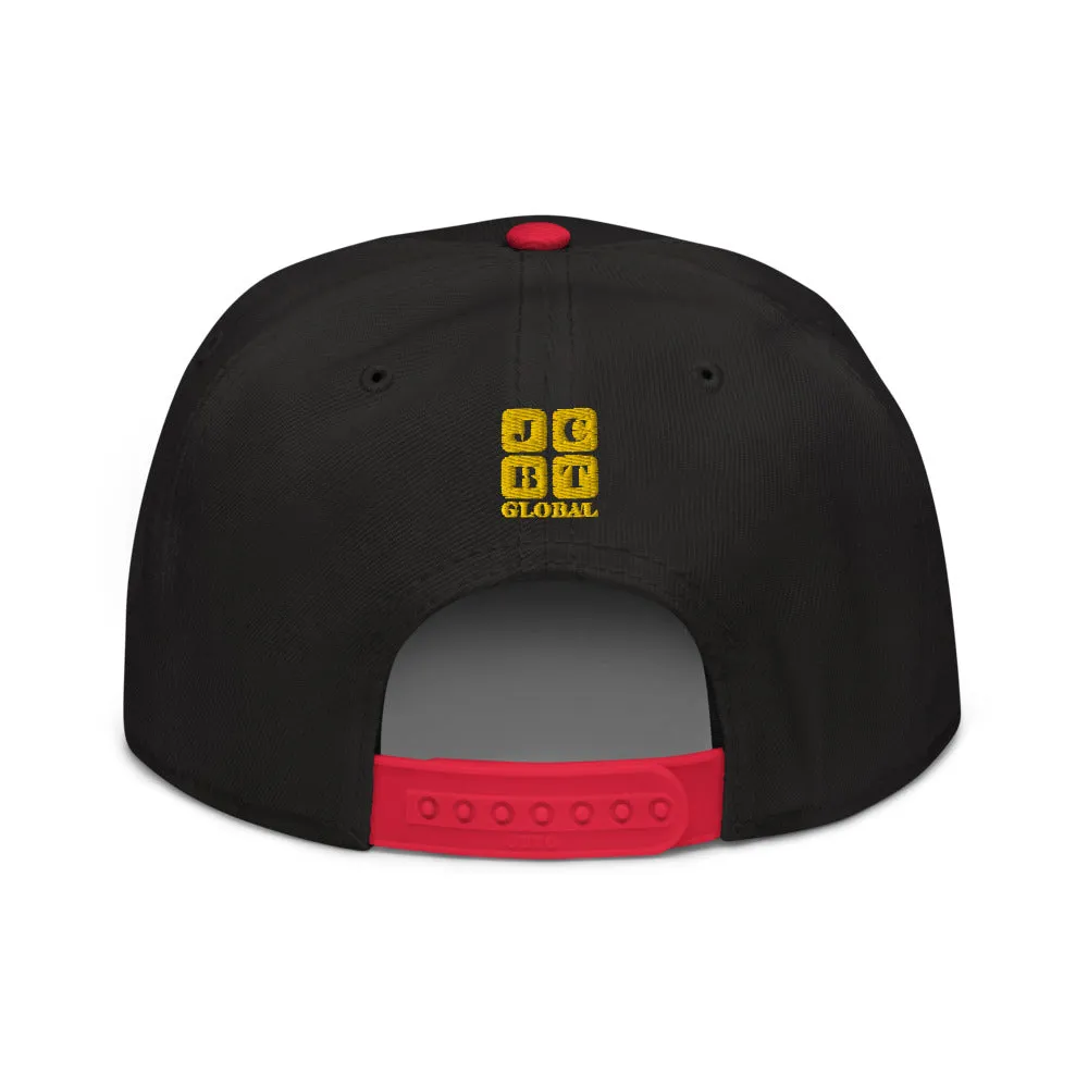 Snapback Hat "1052-0051 Everything Is Bigger In Texas (Yellow Logo)"