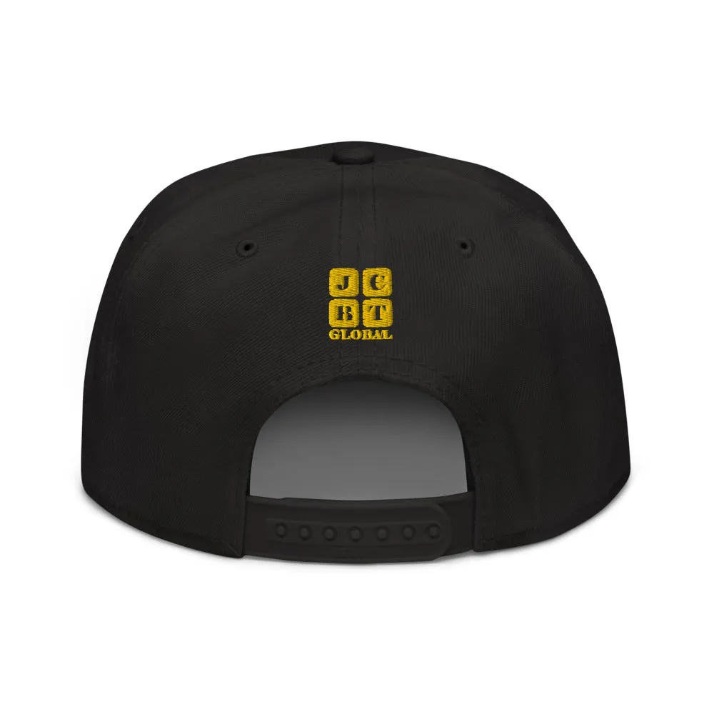 Snapback Hat "1052-0121 On A Mission (Yellow Logo)"