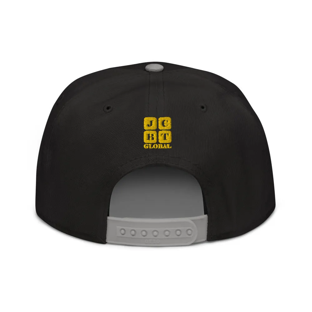 Snapback Hat "1052-0121 On A Mission (Yellow Logo)"