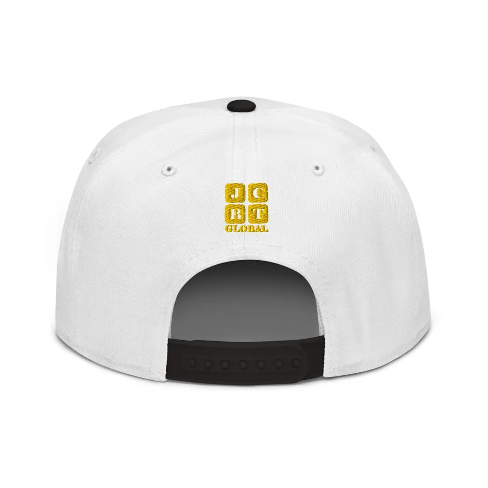 Snapback Hat "1052-0121 On A Mission (Yellow Logo)"