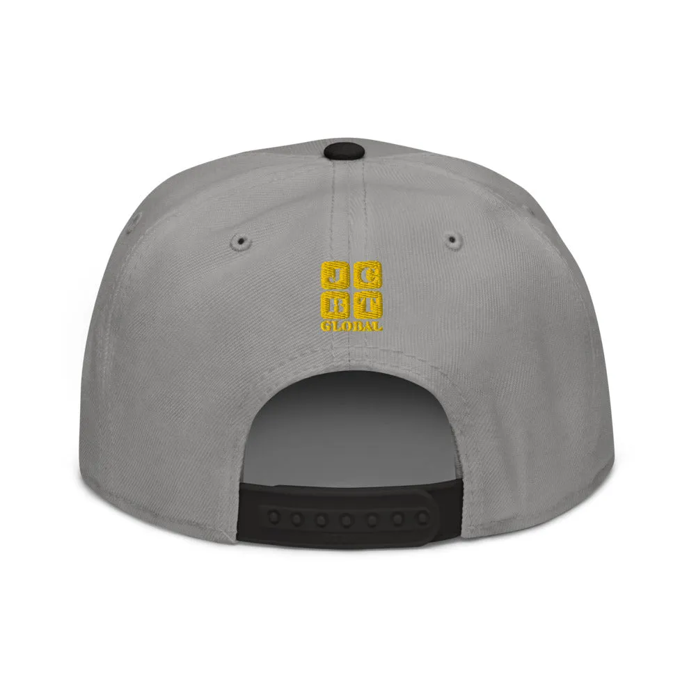 Snapback Hat "1052-0121 On A Mission (Yellow Logo)"
