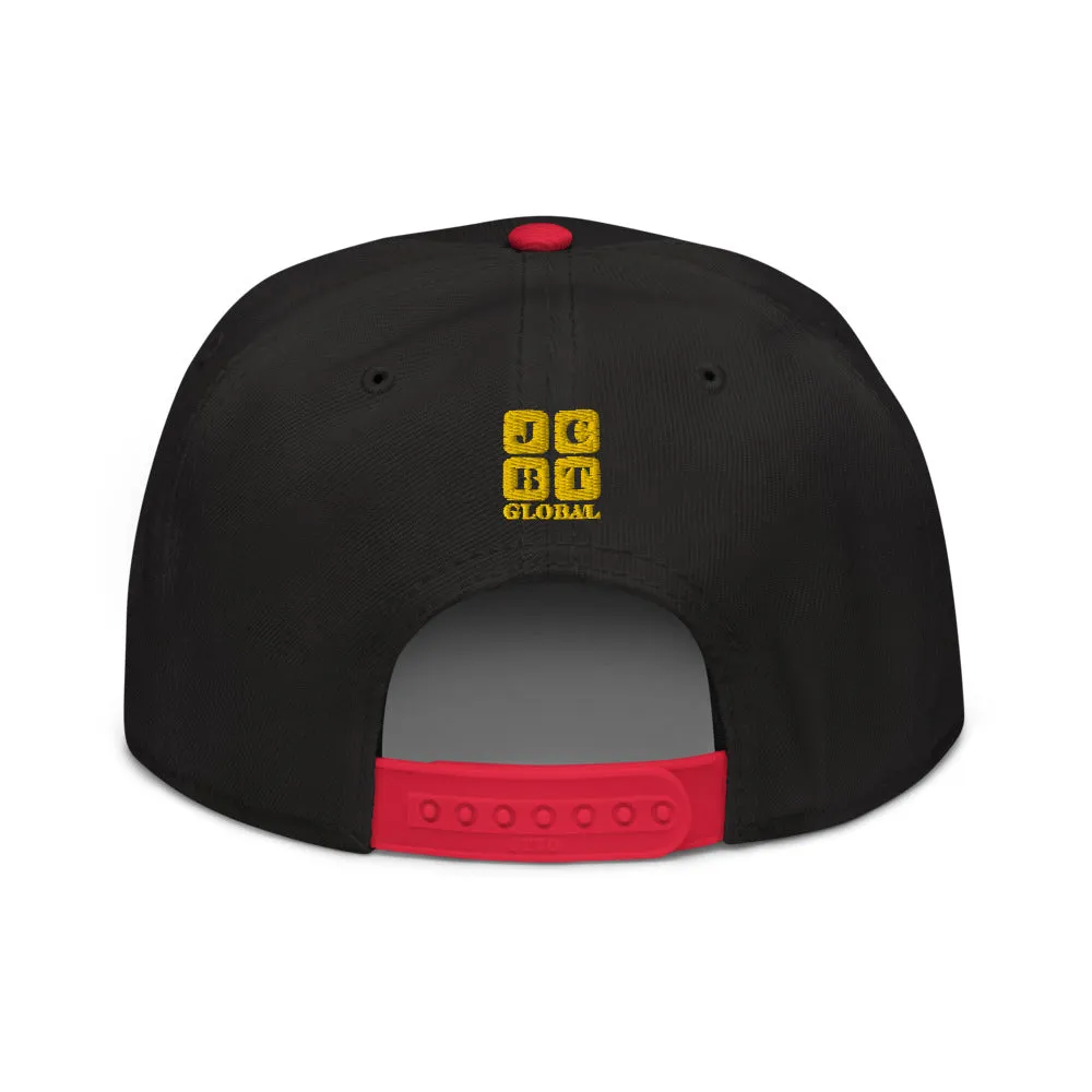 Snapback Hat "1052-0121 On A Mission (Yellow Logo)"