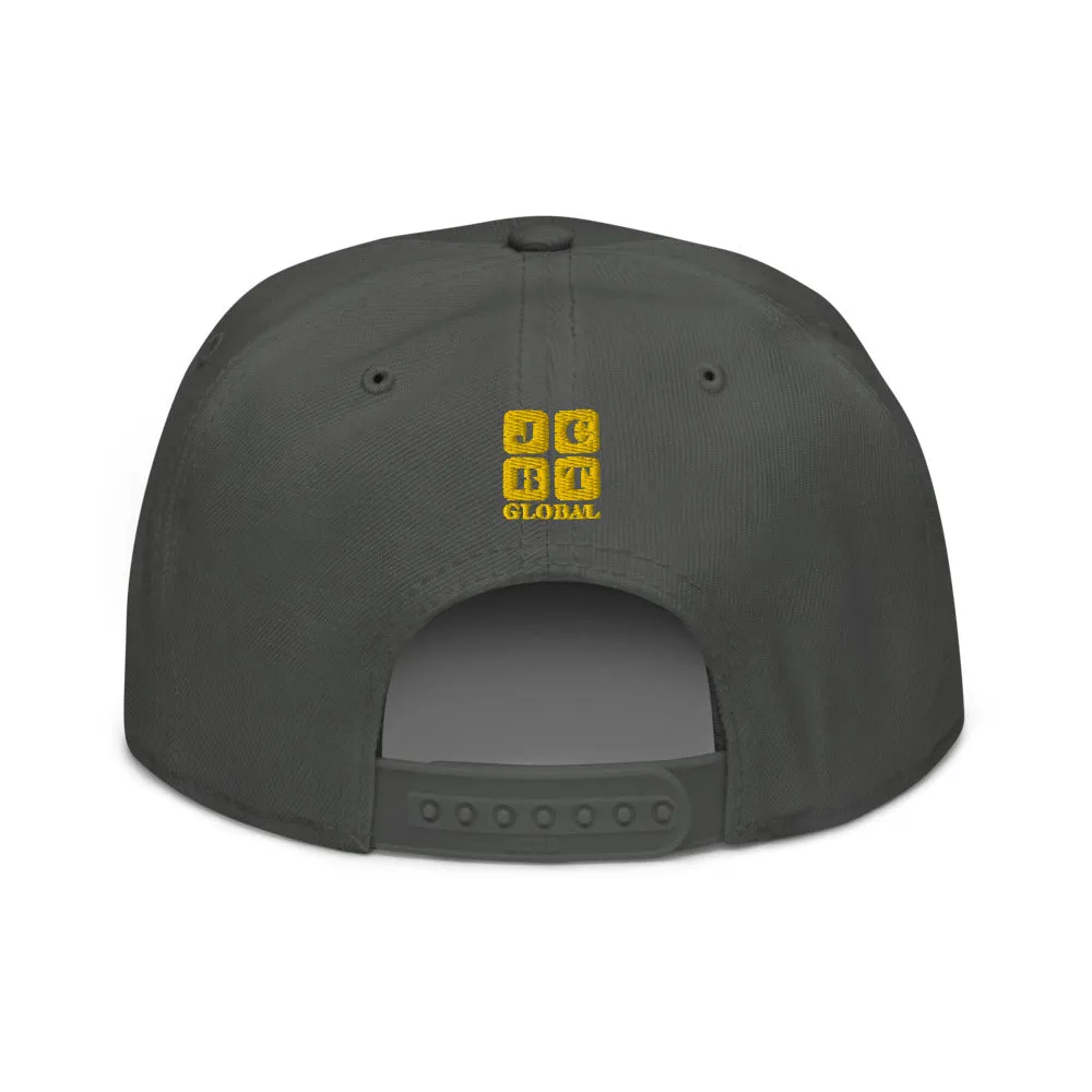 Snapback Hat "1052-0121 On A Mission (Yellow Logo)"