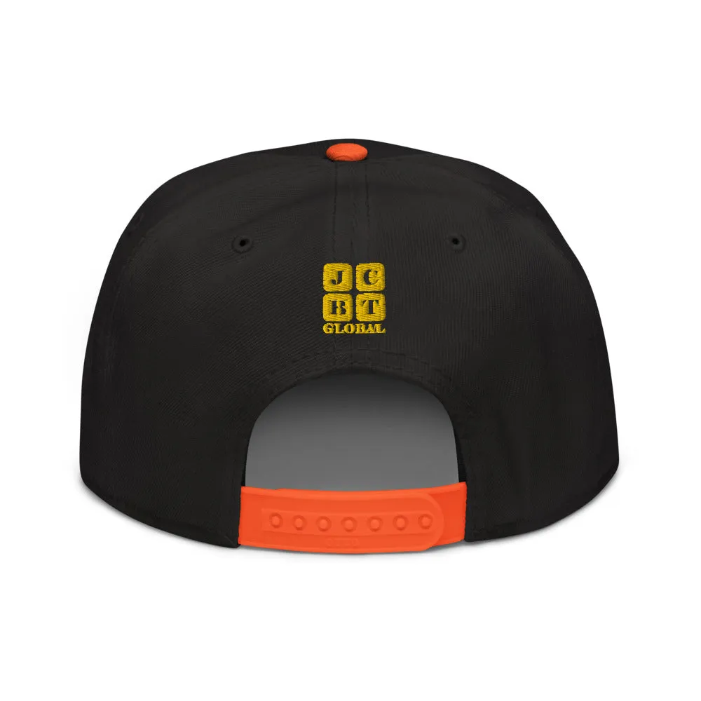 Snapback Hat "1052-0121 On A Mission (Yellow Logo)"