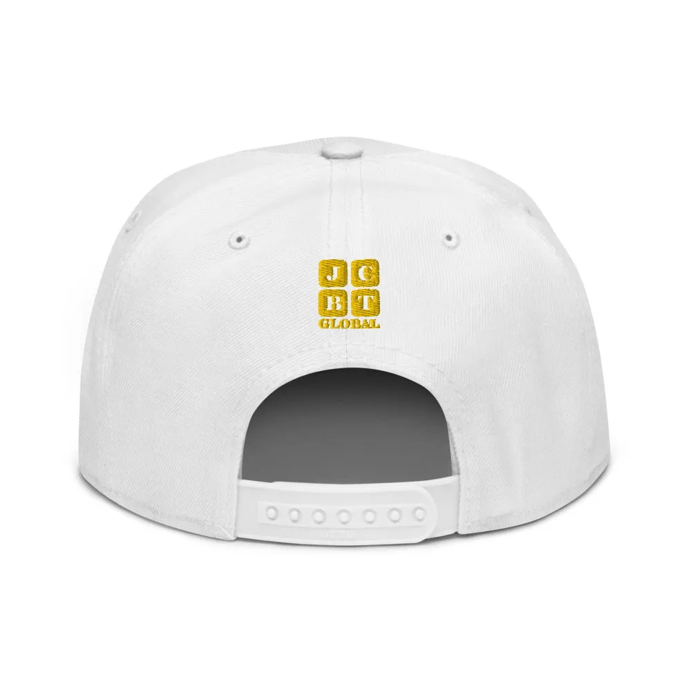 Snapback Hat "1052-0121 On A Mission (Yellow Logo)"