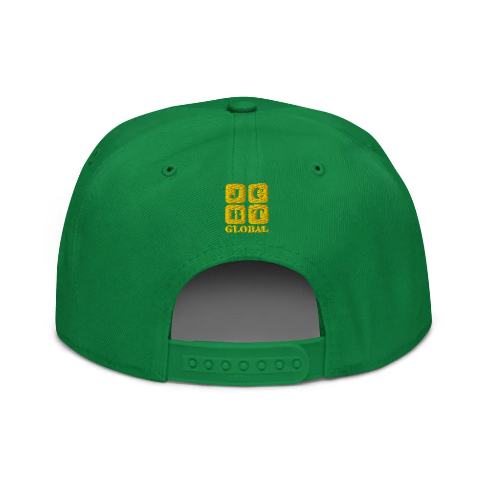Snapback Hat "1052-0121 On A Mission (Yellow Logo)"