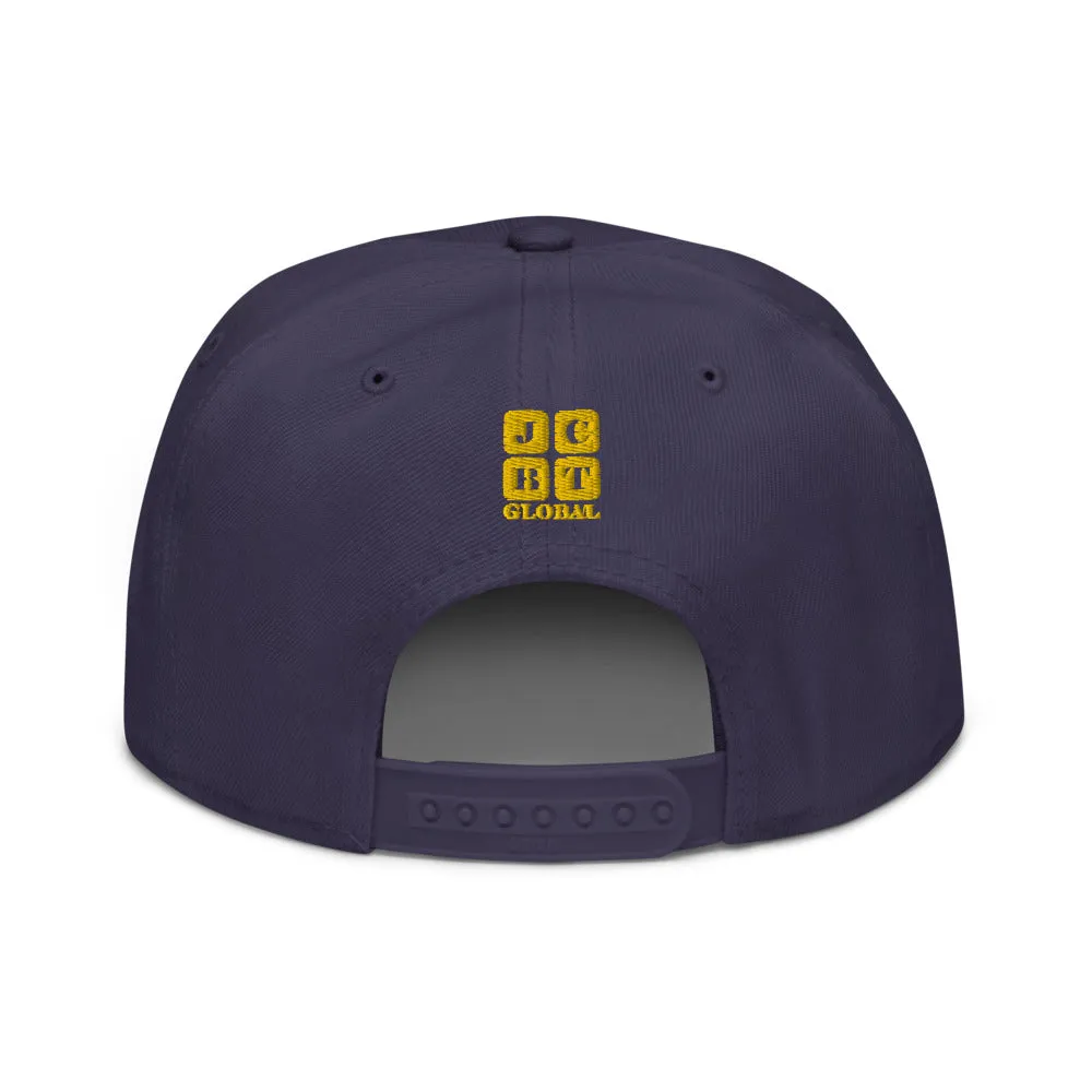 Snapback Hat "1052-0121 On A Mission (Yellow Logo)"