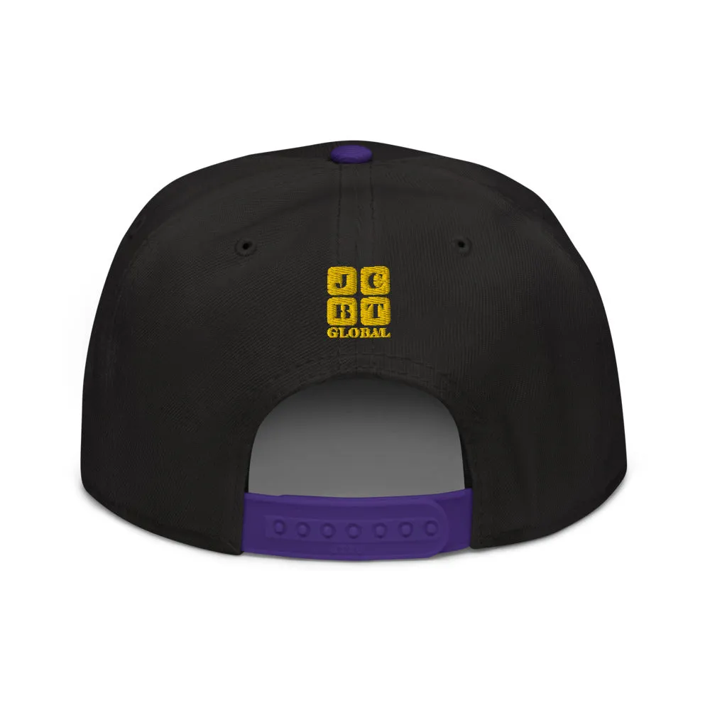 Snapback Hat "1052-0121 On A Mission (Yellow Logo)"