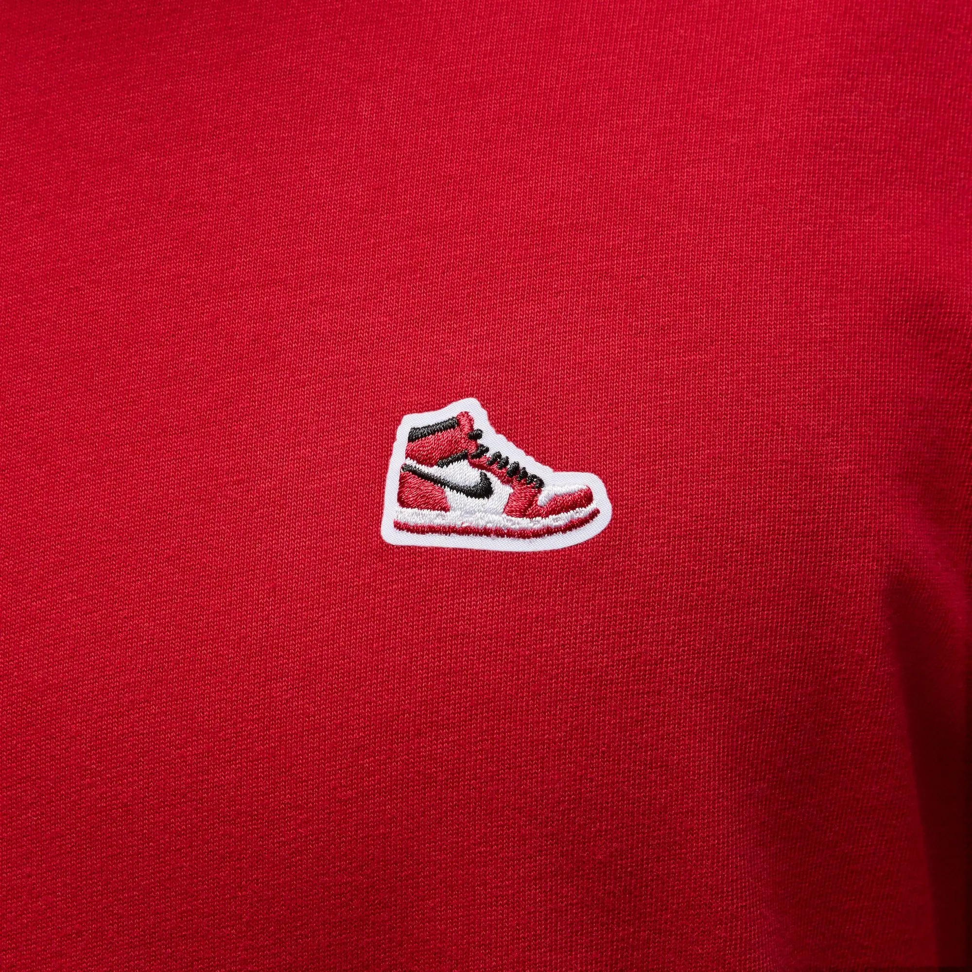 SNEAKER PATCH SHIRT "VARSITY RED"