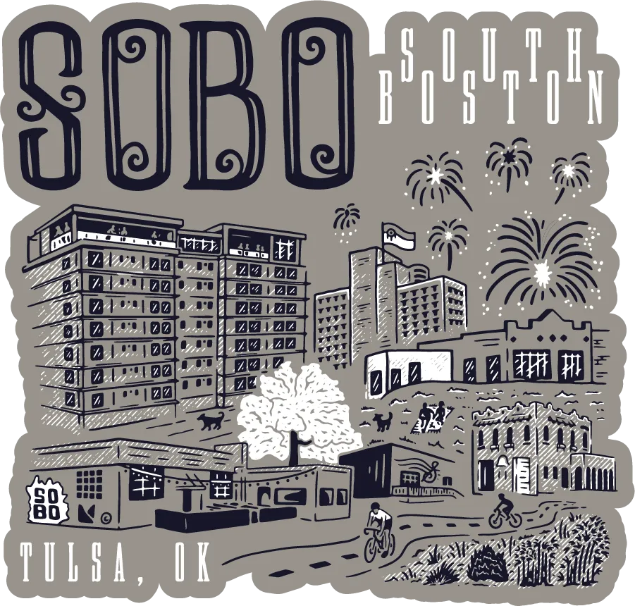 SOBO Neighborhood Sticker