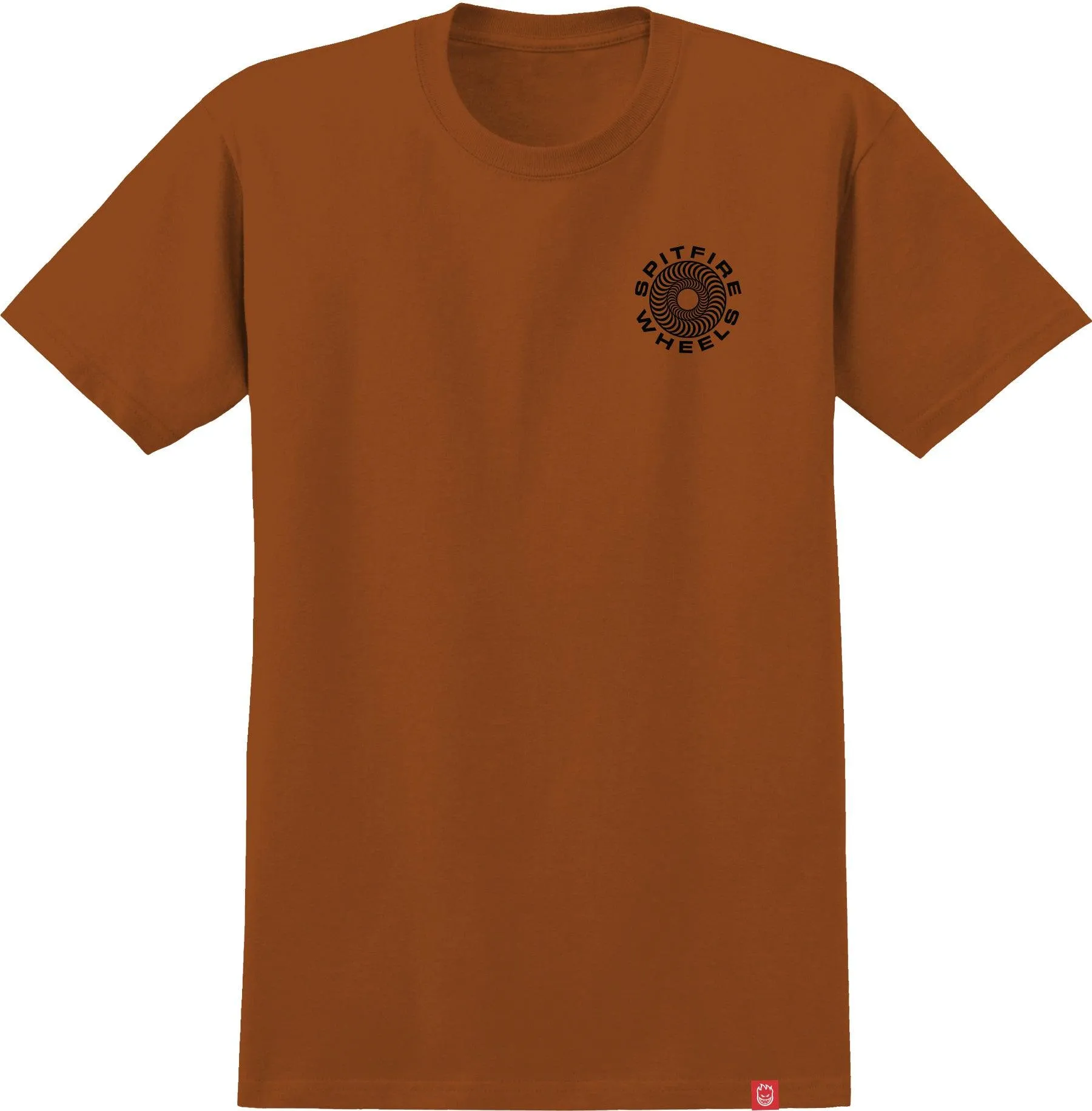 SPITFIRE Classic 87 Swirl Tee Texas Orange/Black