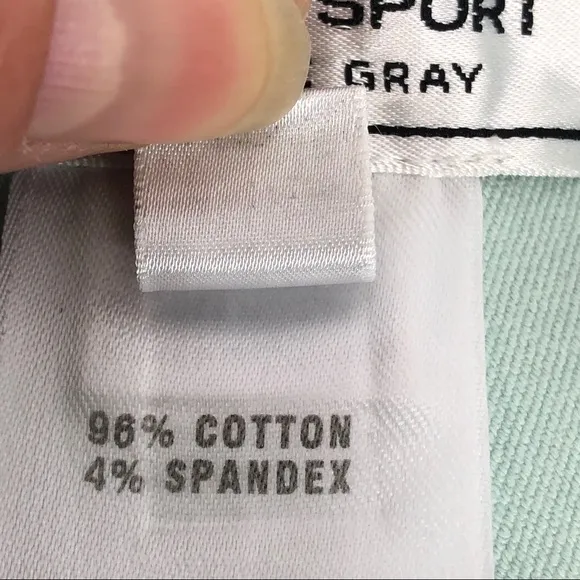 St. John Sport by Marie Gray Light Green Jeans 4