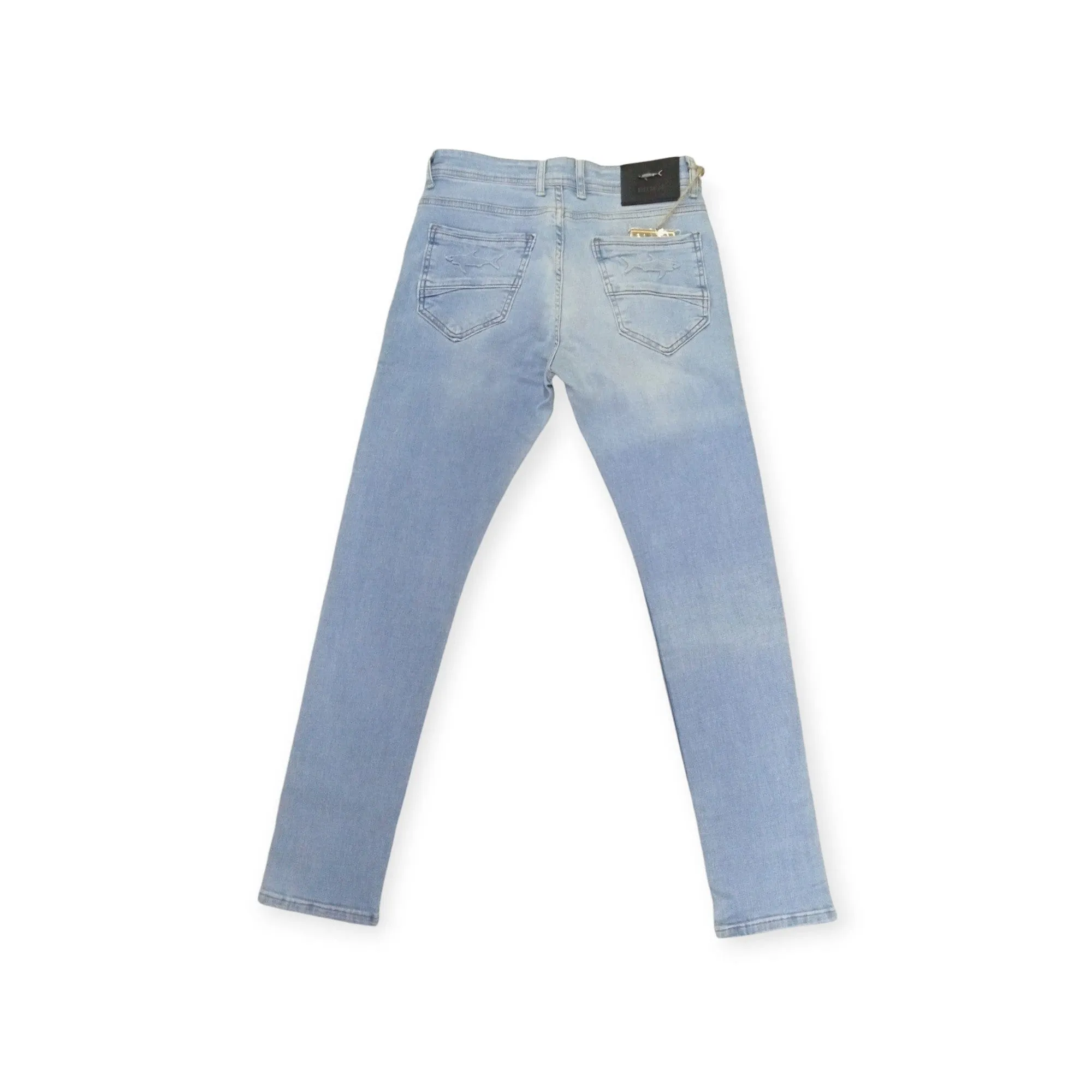 Stefano R Men's Jeans Stone Wash