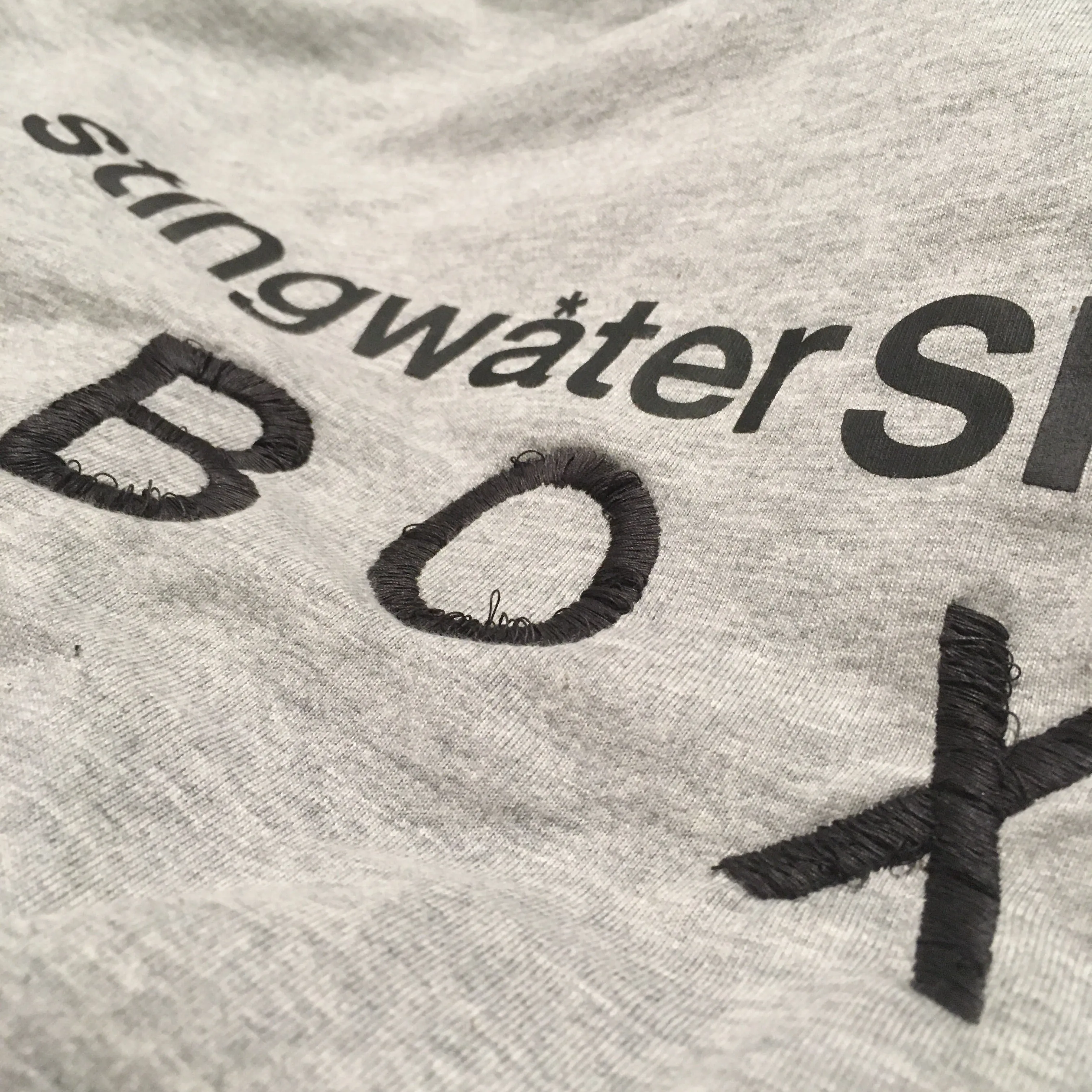 Stingwater Shoe Box T-Shirt Gray