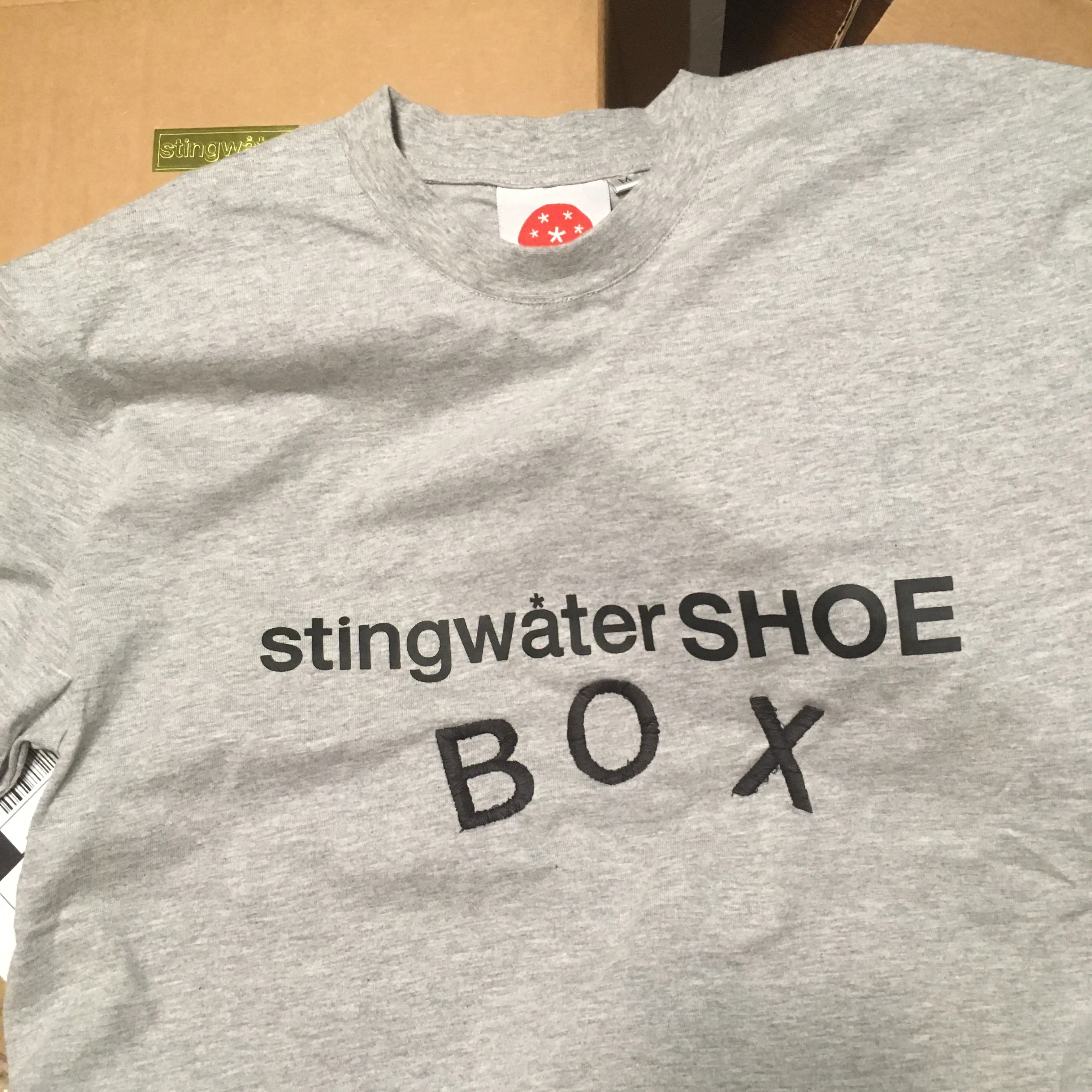 Stingwater Shoe Box T-Shirt Gray