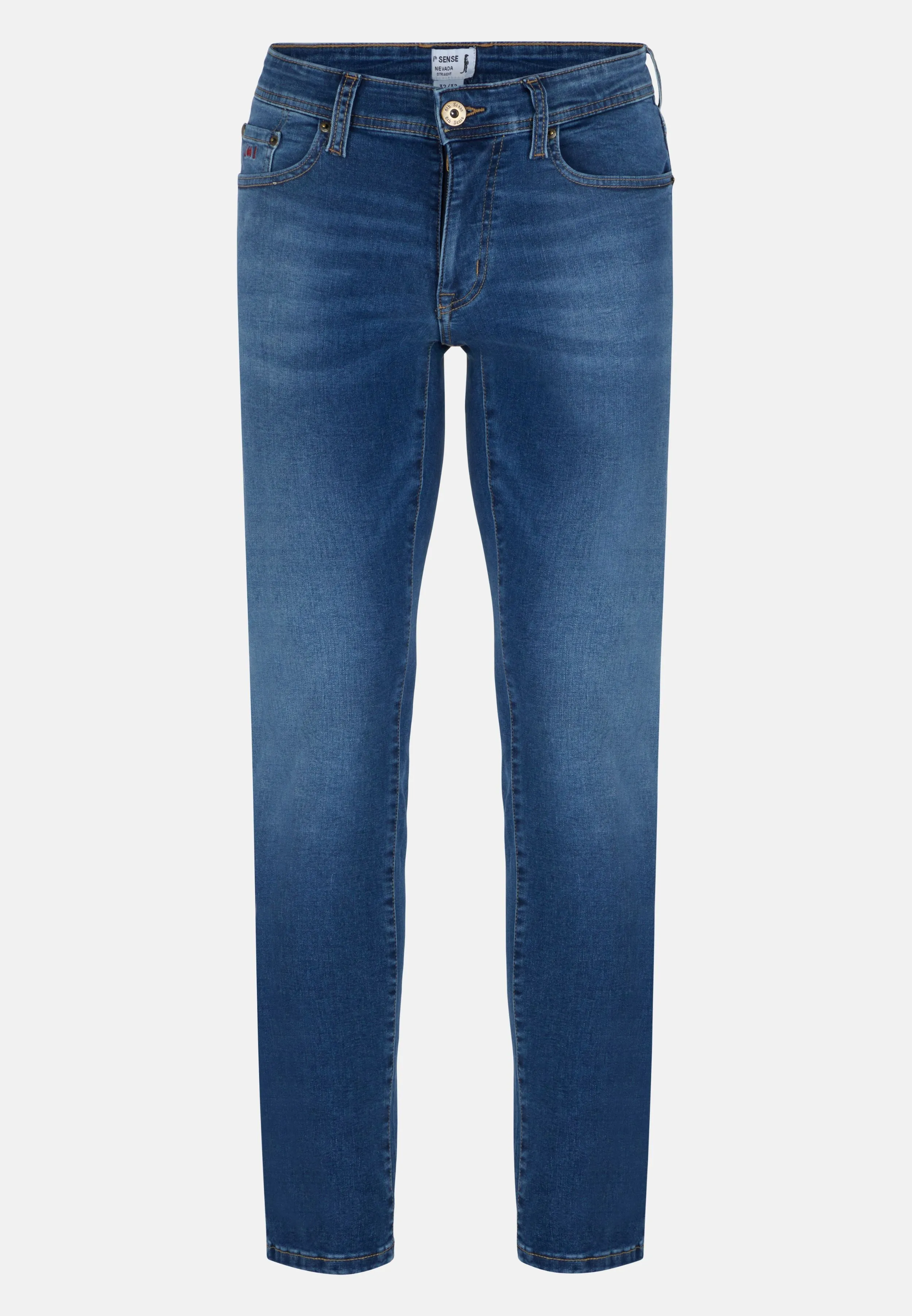 Straight Leg Jeans | Nevada | Light Wash