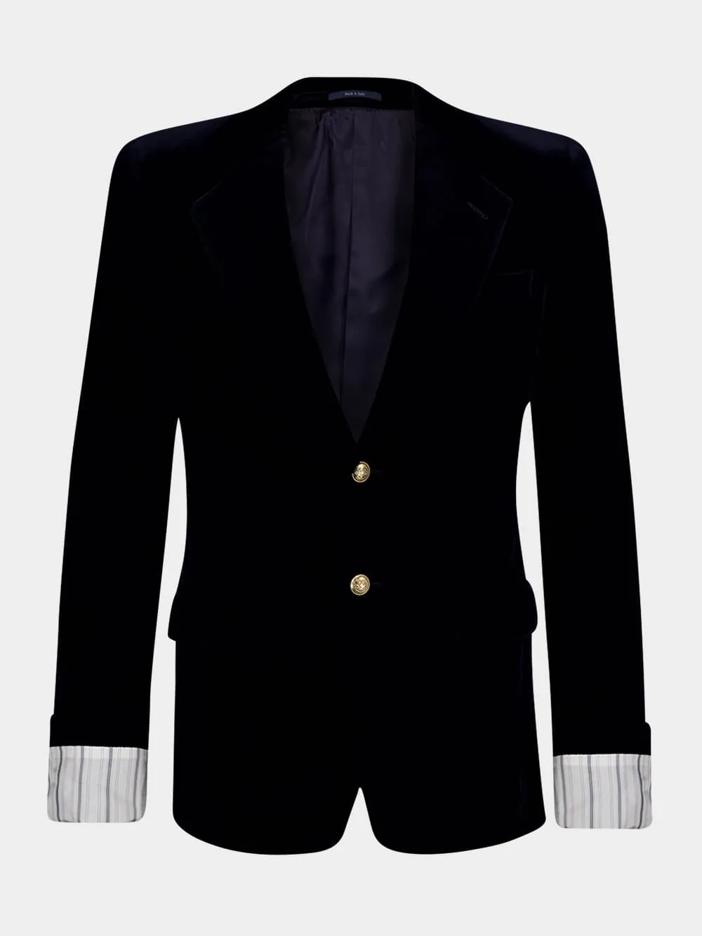 Stretch Cotton Velvet Formal Jacket