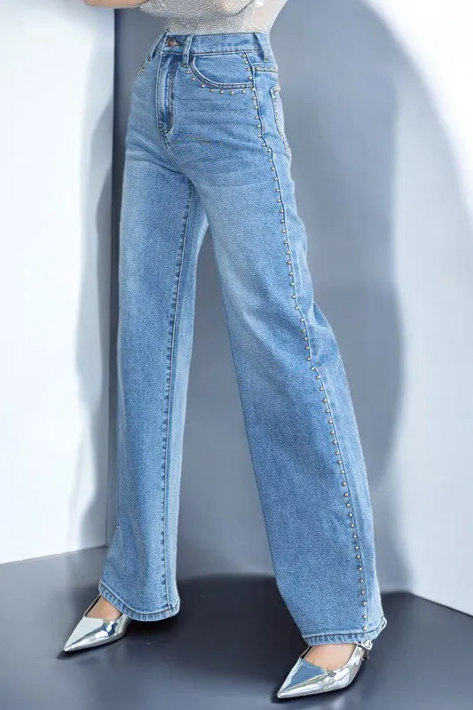 Stud Me Straight Jeans