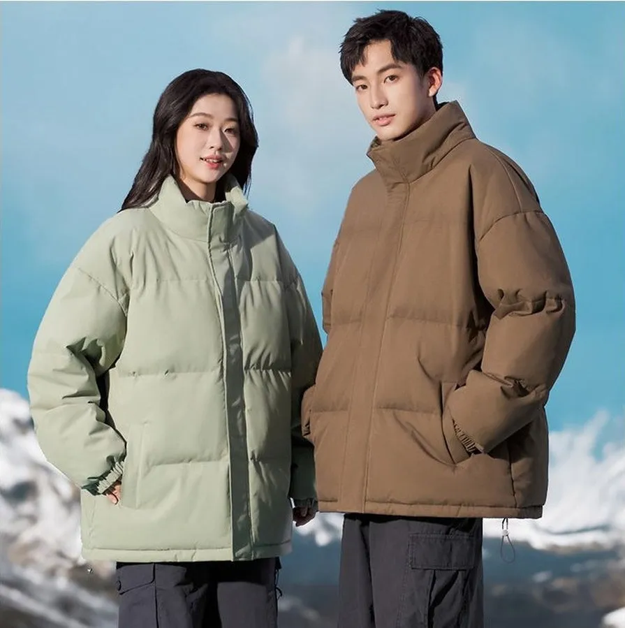 Stylish Relaxed-Fit Puffer Jacket Ideal for Cold Weather