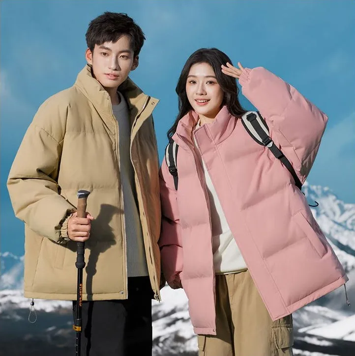 Stylish Relaxed-Fit Puffer Jacket Ideal for Cold Weather