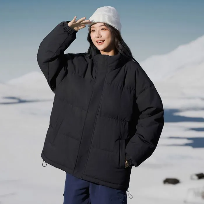 Stylish Relaxed-Fit Puffer Jacket Ideal for Cold Weather
