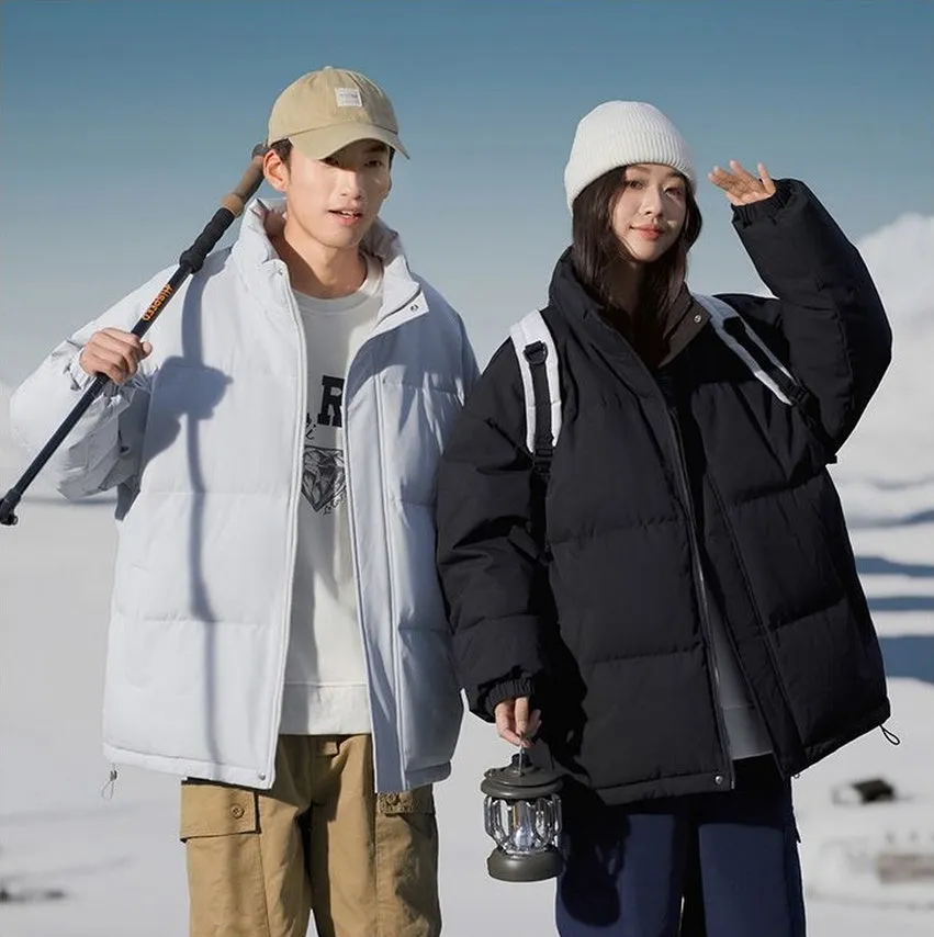 Stylish Relaxed-Fit Puffer Jacket Ideal for Cold Weather