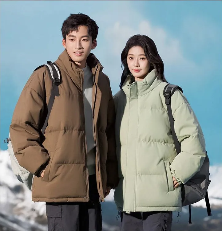 Stylish Relaxed-Fit Puffer Jacket Ideal for Cold Weather