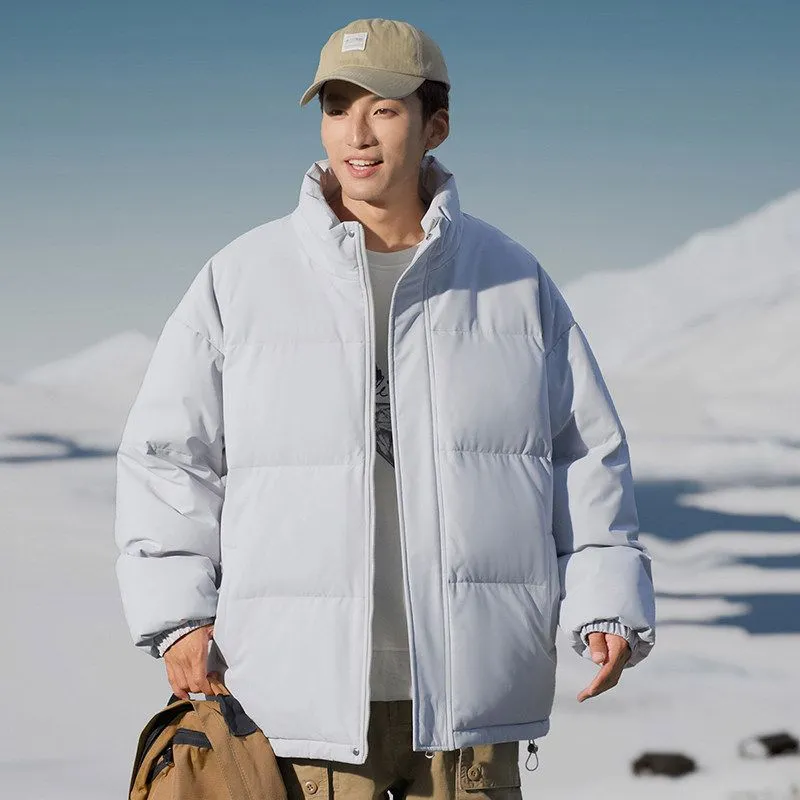 Stylish Relaxed-Fit Puffer Jacket Ideal for Cold Weather