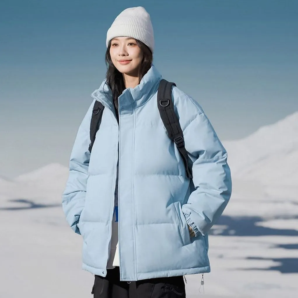 Stylish Relaxed-Fit Puffer Jacket Ideal for Cold Weather