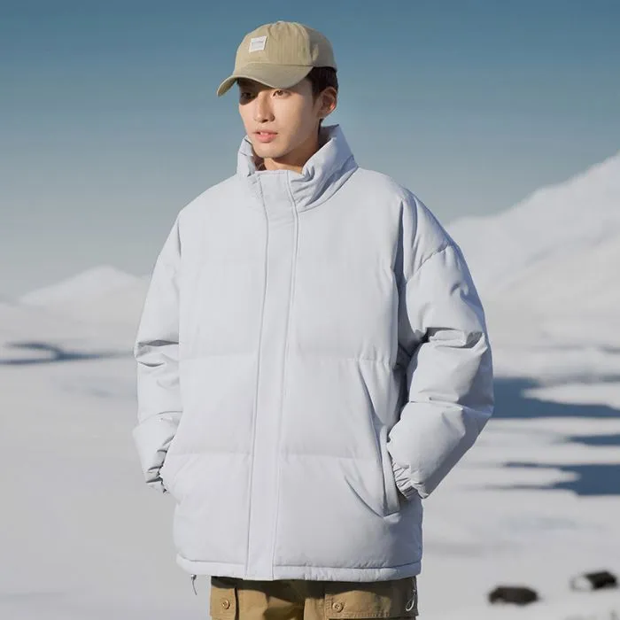 Stylish Relaxed-Fit Puffer Jacket Ideal for Cold Weather