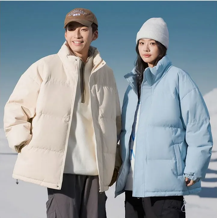 Stylish Relaxed-Fit Puffer Jacket Ideal for Cold Weather