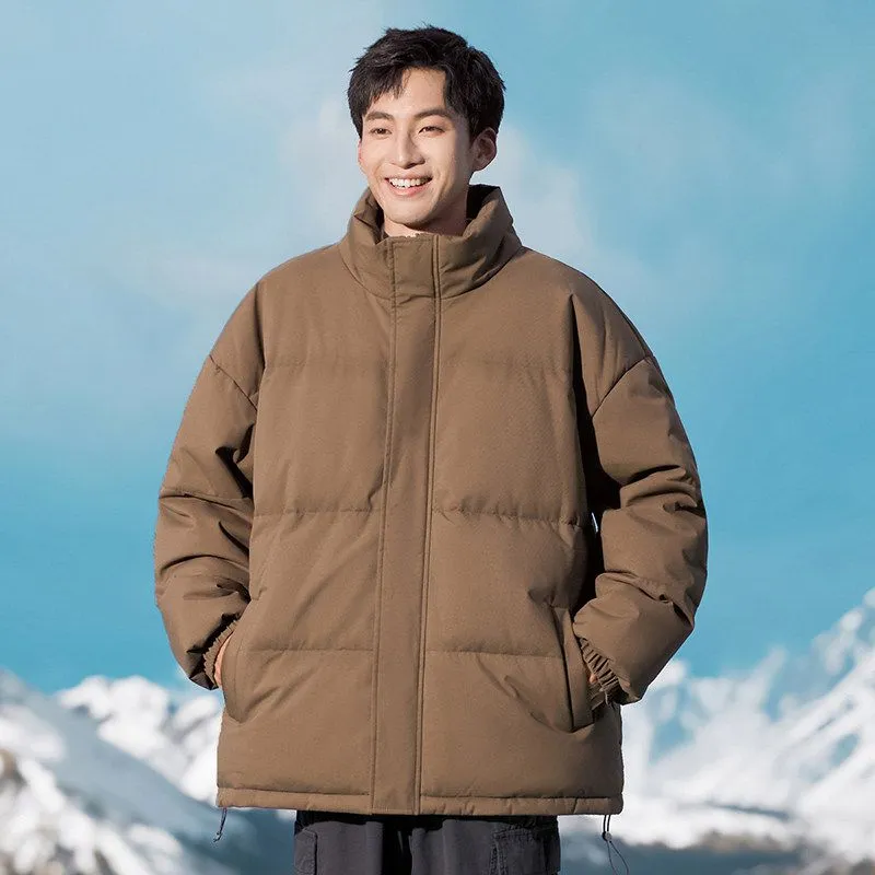 Stylish Relaxed-Fit Puffer Jacket Ideal for Cold Weather
