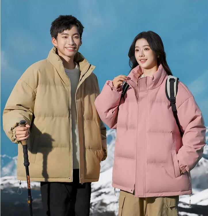 Stylish Relaxed-Fit Puffer Jacket Ideal for Cold Weather