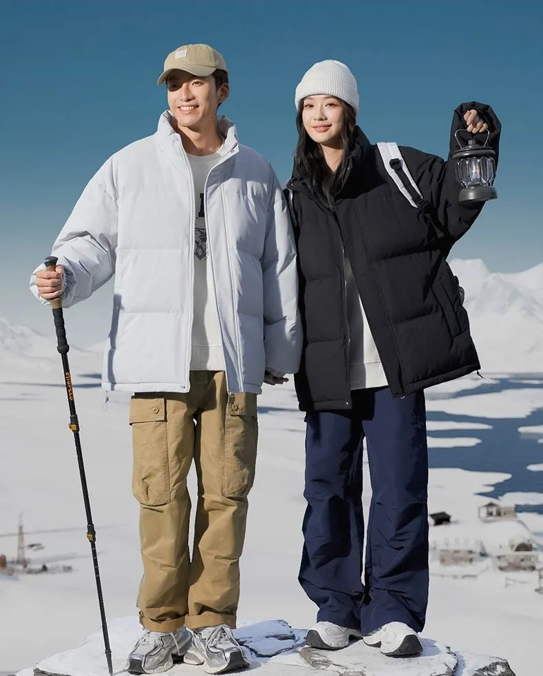 Stylish Relaxed-Fit Puffer Jacket Ideal for Cold Weather