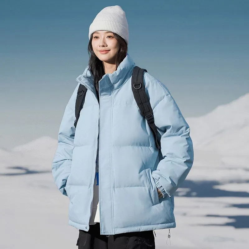 Stylish Relaxed-Fit Puffer Jacket Ideal for Cold Weather