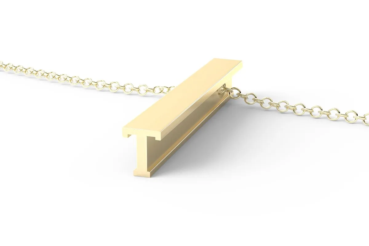 T - Long Pendant Necklace