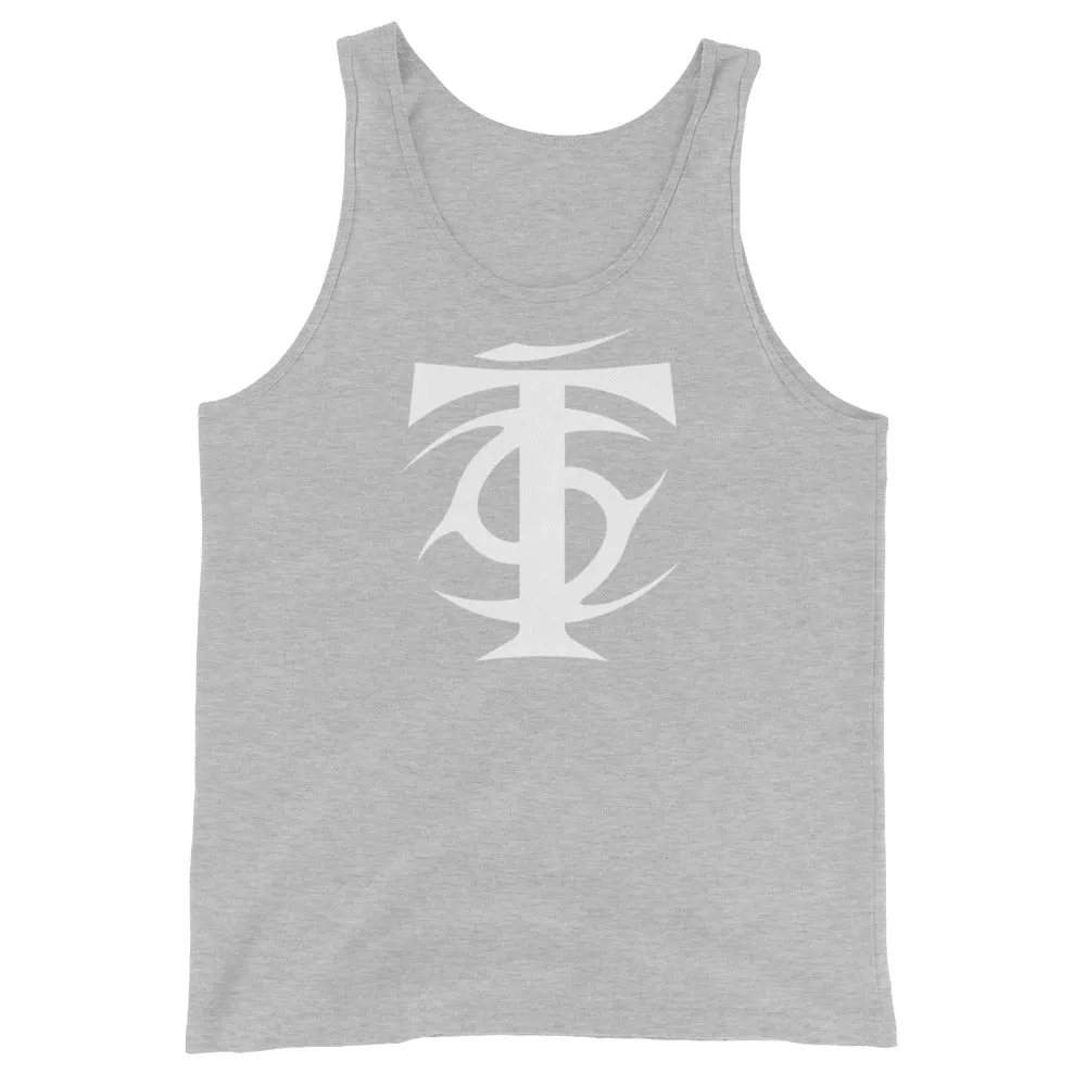 T Nation Men's Tank Top - White Logo