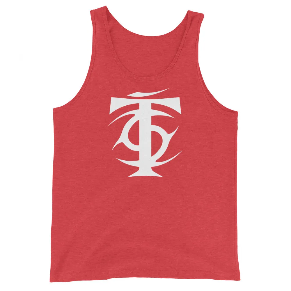 T Nation Men's Tank Top - White Logo