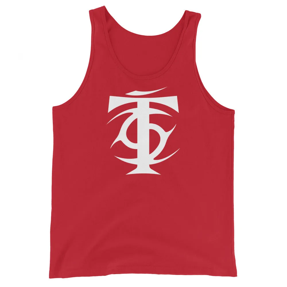 T Nation Men's Tank Top - White Logo