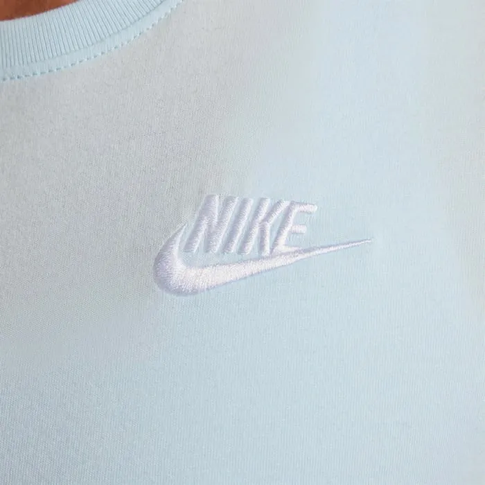 T SHIRT DONNA MAGLIA NIKE DRI-FIT RUN ESSENTIAL WOMAN TEE CELESTE