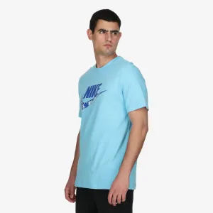 T SHIRT NIKE FUTURA MAGLIA UOMO MAN TEE BLUE