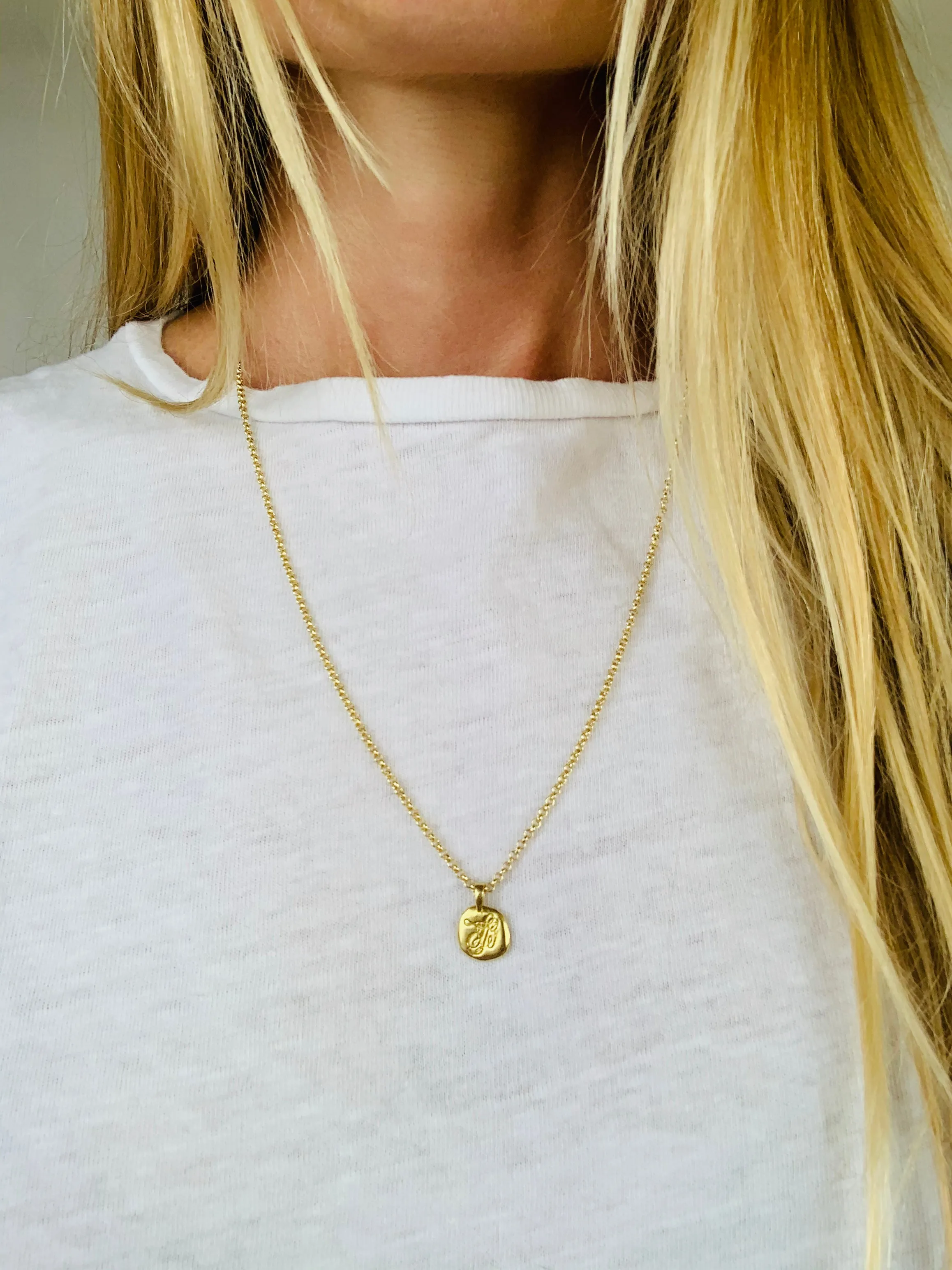 T T Rivet Necklace