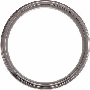 Tantalum Flat Step-Edge Comfort-Fit Band 52334 - 6 mm - 8 mm