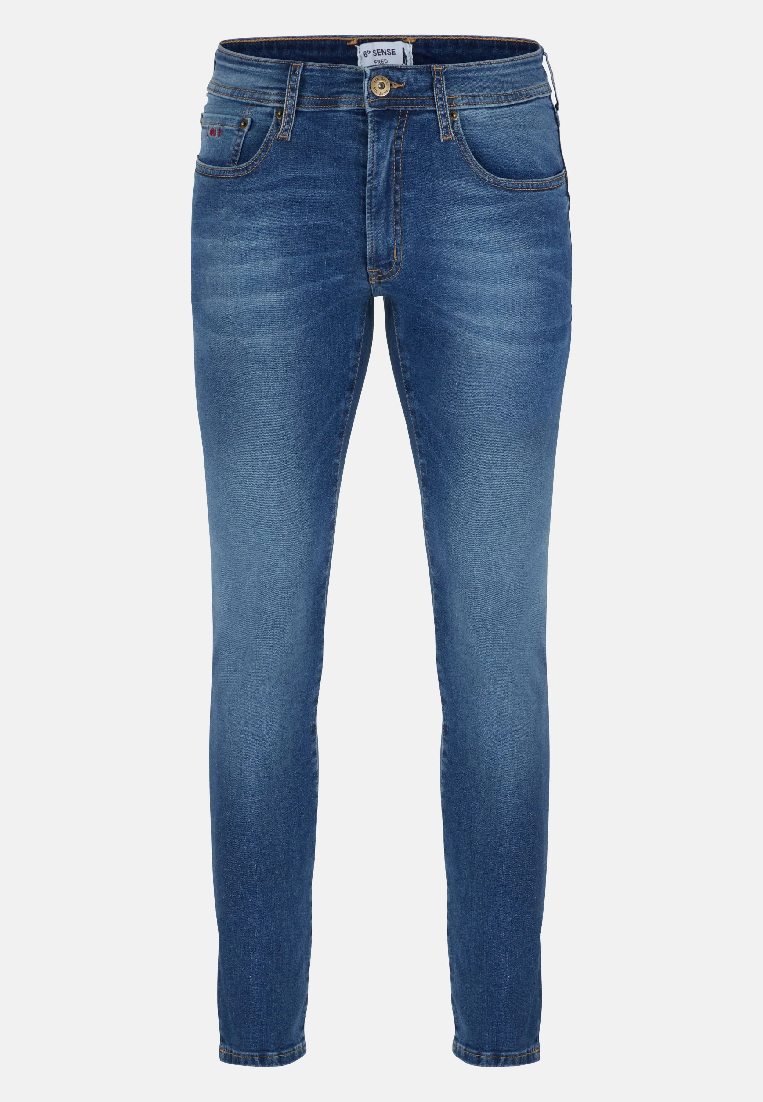 Tapered straight-leg Jeans | Hollywood | Light Wash