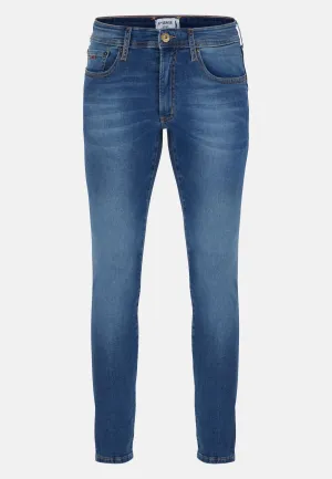 Tapered straight-leg Jeans | Hollywood | Light Wash