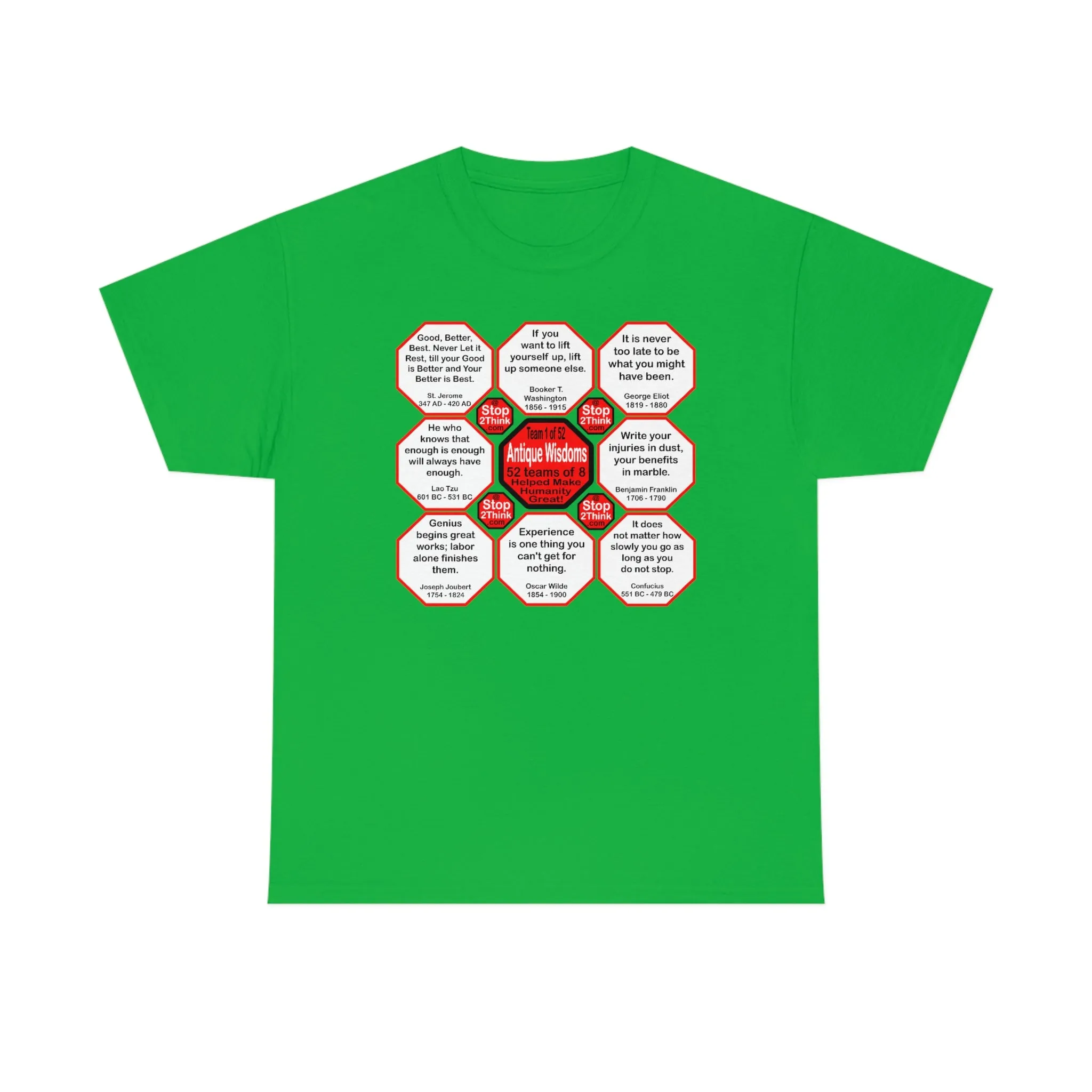 Team 1 of 52 Quotes that Helped Make Humanity Great!