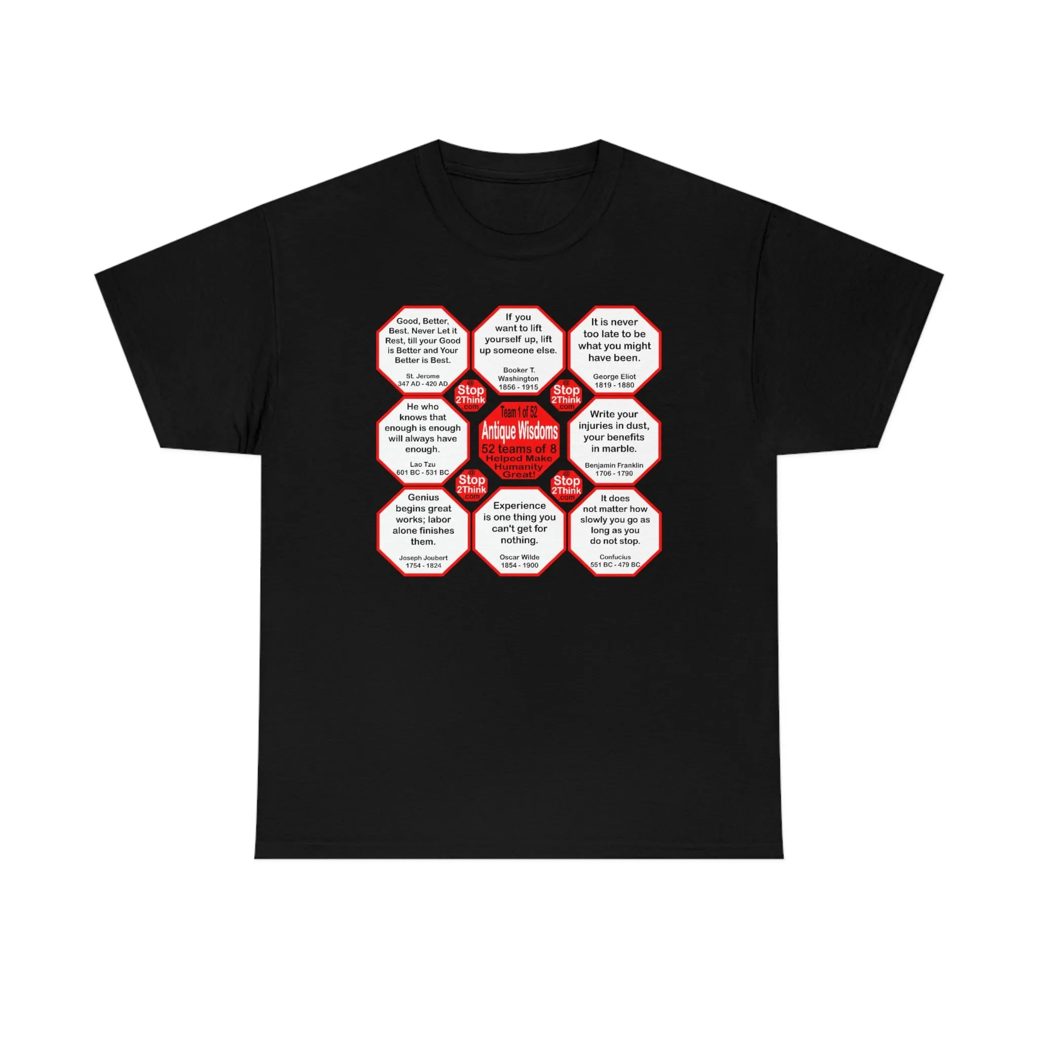 Team 1 of 52 Quotes that Helped Make Humanity Great!
